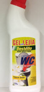 Destello Gel Lejía WC, a toilet cleaner with bleach(GBM)