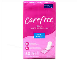 Carefree Regular Panty Liners. 129pc(Gbm)