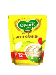 Olvarit Acht Granen (Eight Grains) baby porridge.(Gsl)