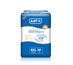 AdFit Adult Diapers Size XXL 10pc(Gbm)