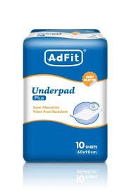 AdFit Underpad Plus 10pc(Gbm)