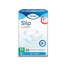 Tena Slip Clásico adult diapers Size XL, pc 9(Gbm)