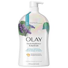 Olay Fresh Radiance Birch Water & Lavender Body Wash (Gsl)