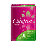 Carefree Original Panty Liners. 20pc(Gbm)