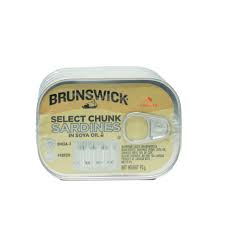 Brunswick Select Chunk Sardines in Soya Oil (Gsl)