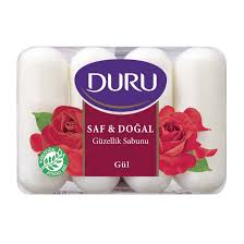 Duru Pure & Natural Rose Beauty Soap 4pc(Gbm)