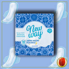 New Way Maxi Normaal sanitary pads Ultra Night 10pc(Gbm)