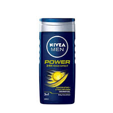 Nivea Men Power 24H Fresh Effect Shower Gel (Gsl)