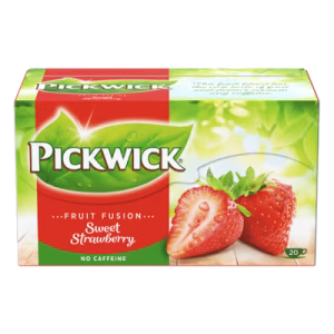 Pickwick Strawberry Black Tea. 20Tea Bags(Gsl)