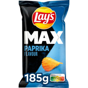Lays MAX Paprika Chips 185g (CH)
