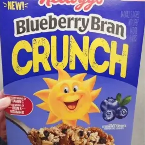 Kellogg's Blueberry Bran Crunch cereal(ch)