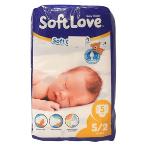 Softlove diaper soft comfort s2(12x14st)