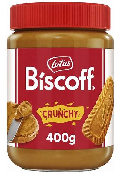 Lotus Bakeries Lotus Biscoff Spread Crunchy 400 g(CH)