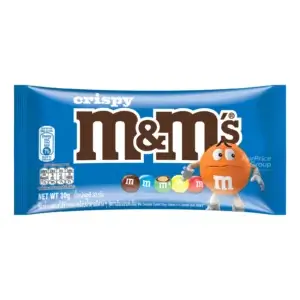 M&M's Crispy chocolate candy. 45g(Gsl)
