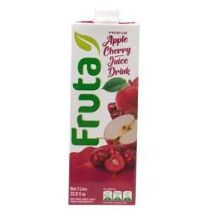 Fruta Apple Cherry Juice Drink.