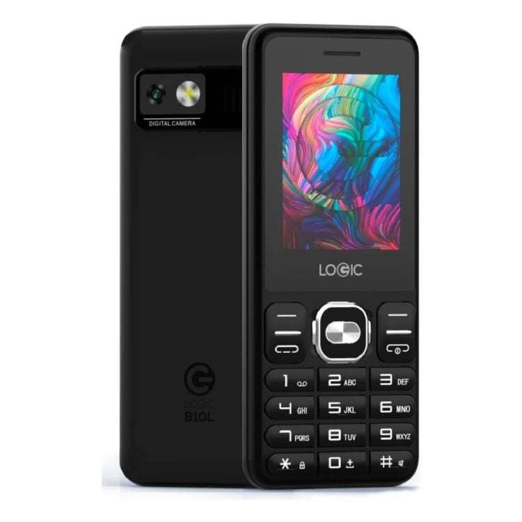 Logic B10L (4G) Mobiele Telefoon Zwart LOGIC B10L BLACK SKU I1057085 (Kpn)
