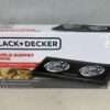 Black & Decker double buffet stove (Gsl)