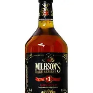 Milhson's Rare Reserve whisky. (Gbm)