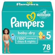 Pampers Baby-Dry diapers, size 5, 78 (Gsl)