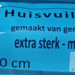 Huisvuilzakken extra sterk 60X80  -20 stuks