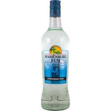 Marienburg Rum 65% Overproof Rum