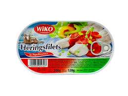 Wiko Herring Fillets in Paprika Sauce.