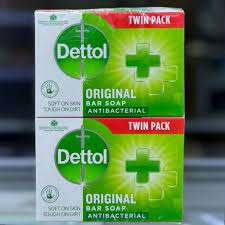 Dettol Original Antibacterial Bar Soap Twin Pack (Gsl)