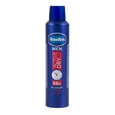 Vaseline Men Active Dry Anti-Perspirant Deodorant (Gsl)