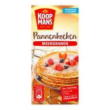 Koopmans Pannenkoeken Meergranen, a multigrain pancake mix (Gsl)