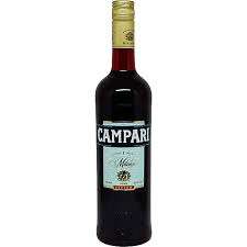 Campari,  Italian aperitif liqueur.(Gbm)