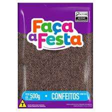 "Faça a Festa" chocolate sprinkles (Gsl)