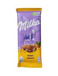Milka Whole Almond chocolate (Gsl)