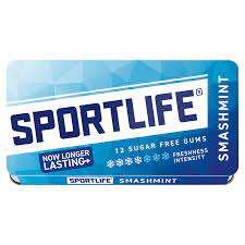 Sportlife Smashmint chewing gum (Gsl)