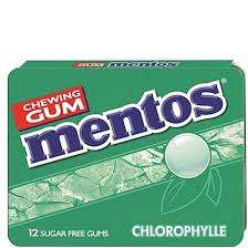 Mentos sugar-free chewing gum  (Gsl)