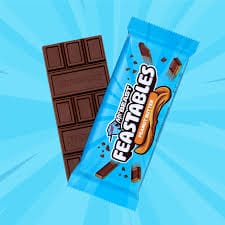 Feastables MrBeast chocolate bars. (ch)
