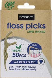 Floss Picks, Mint Waxed (Gsl)