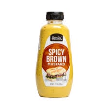 Essential Everyday Spicy Brown Mustard. (Cho)