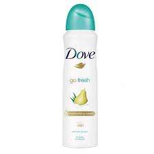 Dove Go Fresh Pear & Aloe Vera Antiperspirant Deodorant Spray (Gsl)
