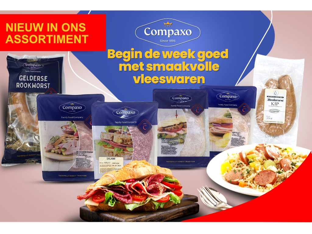 Palingworst Compaxo (8 X125 gram) (Sub)