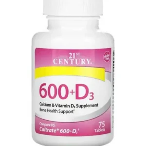 Calcium 600+D3 – (75st) 21Cent