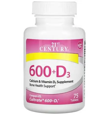 Calcium 600+D3 – (75st) 21Cent