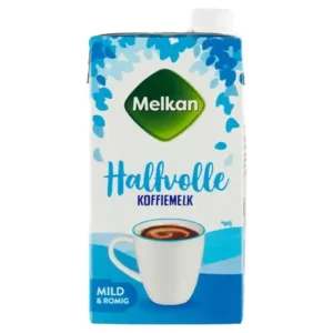 Melkan Halfvolle koffie melk 1 liter (Gbm)