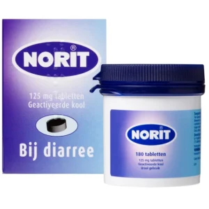 NORIT 125mg tab Per stuk 1 tabletje