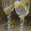 Champagne glas sier /Per 2 stuks #verschillende varianten afhankelijk van stock