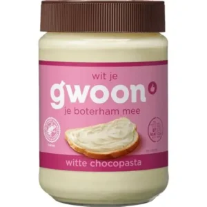 Gwoon Choco pasta wit 400g (Ch)