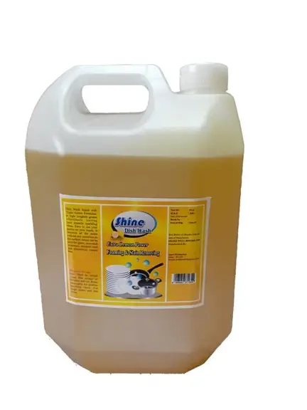 Shine afwasmiddel lemon power 4l (SUB)