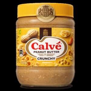 Calvé Crunchy Pindakaas 350 gr(peanut butter).(CI)