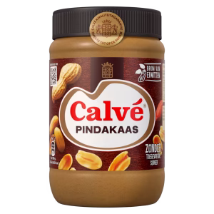 Calvé Pindakaas Klassiek 600 gr (peanut butter).(CI)