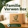 Wang Famirie Familie Verwen Box met boodschappen en verzorgingsproducten voor familie in Suriname