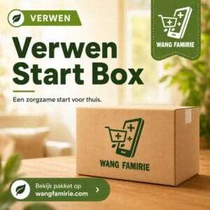 Wang Famirie Verwen Start Box boodschappenpakket voor familie in Suriname, thuisbezorgd in Paramaribo
